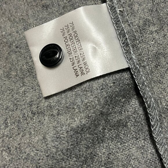 Crooks and Castle Grey Striped Button Up Mens Large - Picture 4 of 6